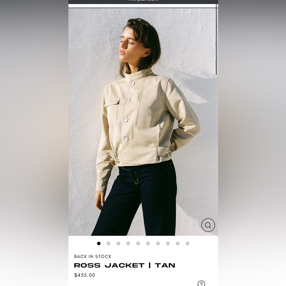 With Jean Ross Jacket